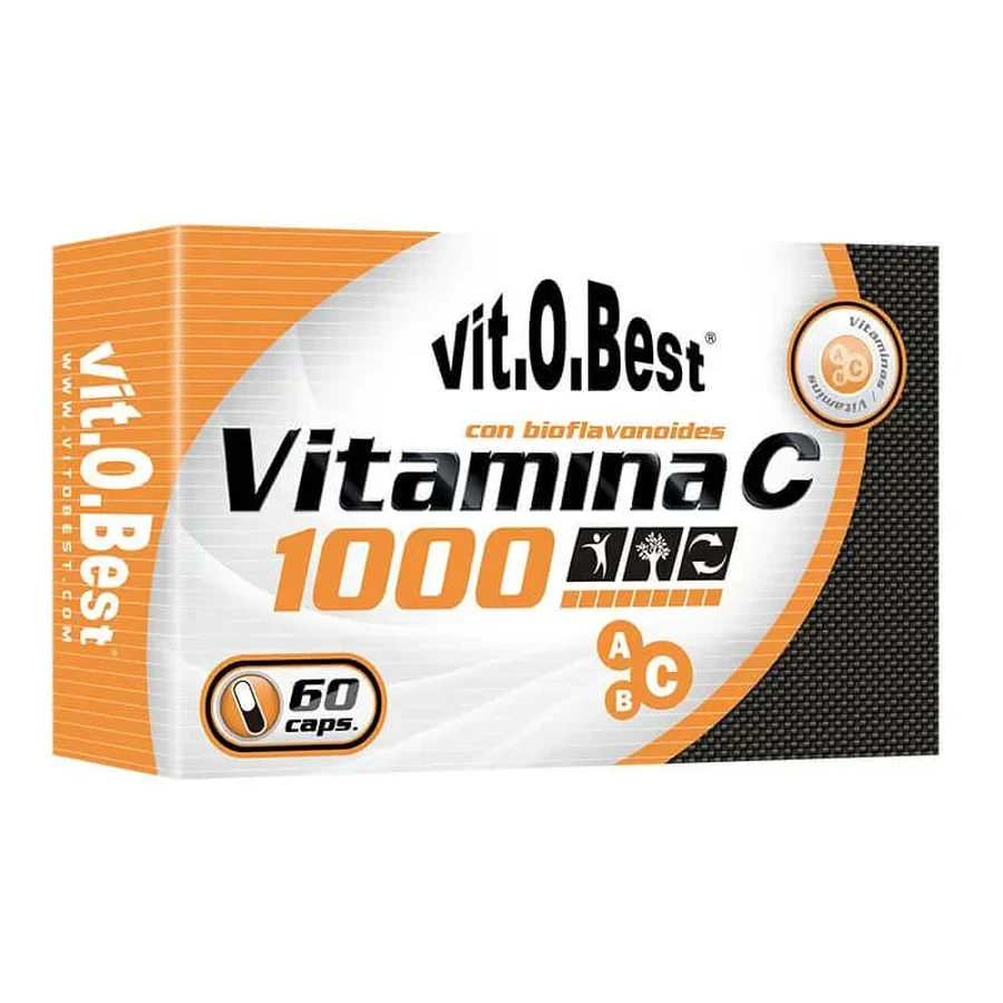 Vit.O.Best Vitamina C 1000 + Bioflavonoide, 60 Capsule