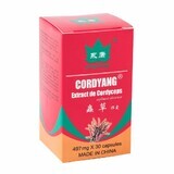 Cordyang 497 mg cordiceps extract, 30 capsules, Yongkang International China