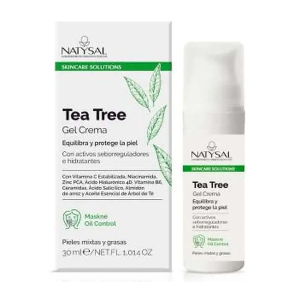 Natysal Tea Tree Gel-Crema 30Ml