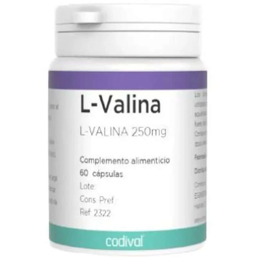 Codival L-Valina 250Mg. 60Cap