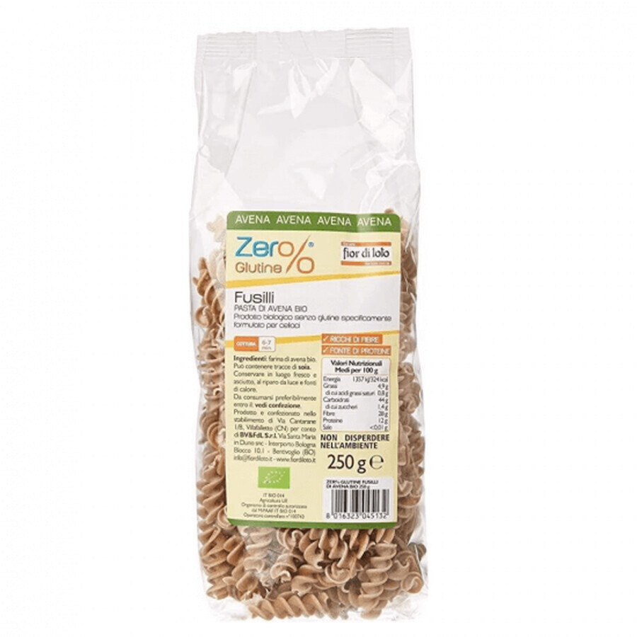 Fusilli Di Avena Bio Fior Di Loto Zer%Glutine® 250g