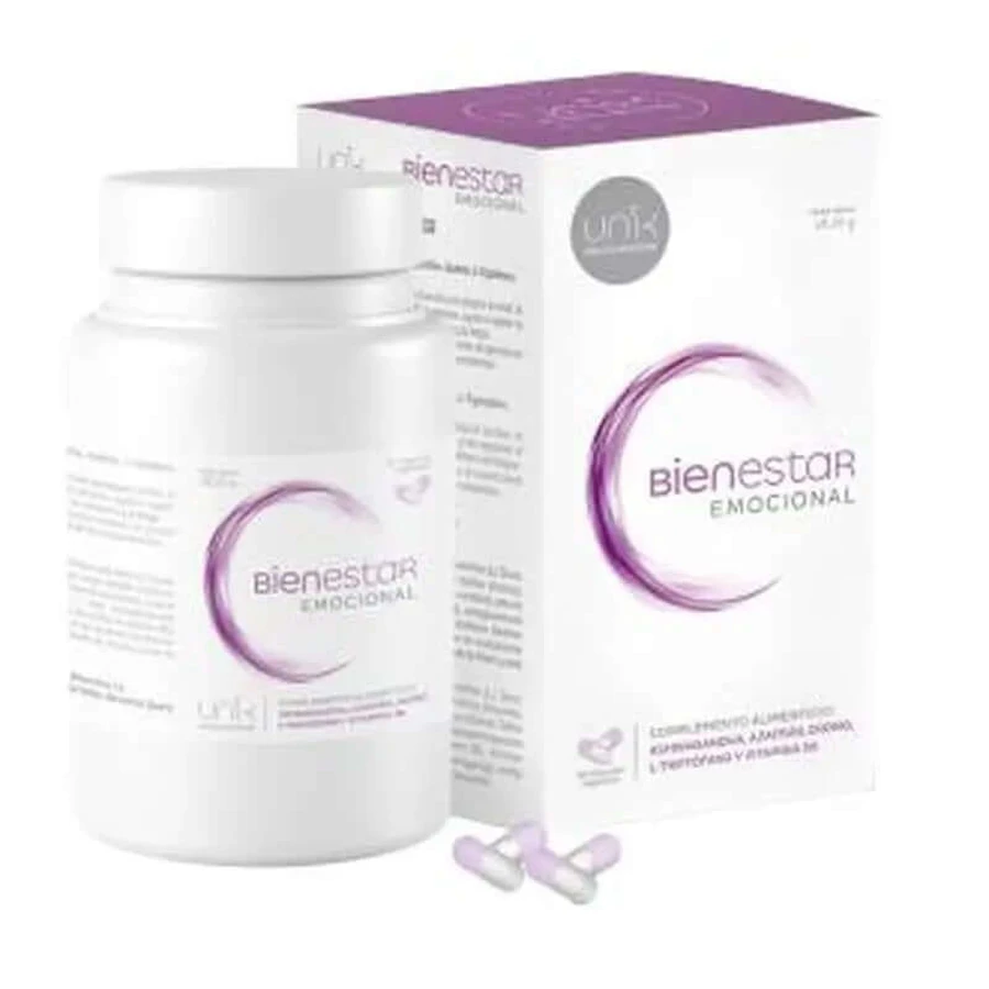 Unik Emotional Wellness 60 Capsulesveg