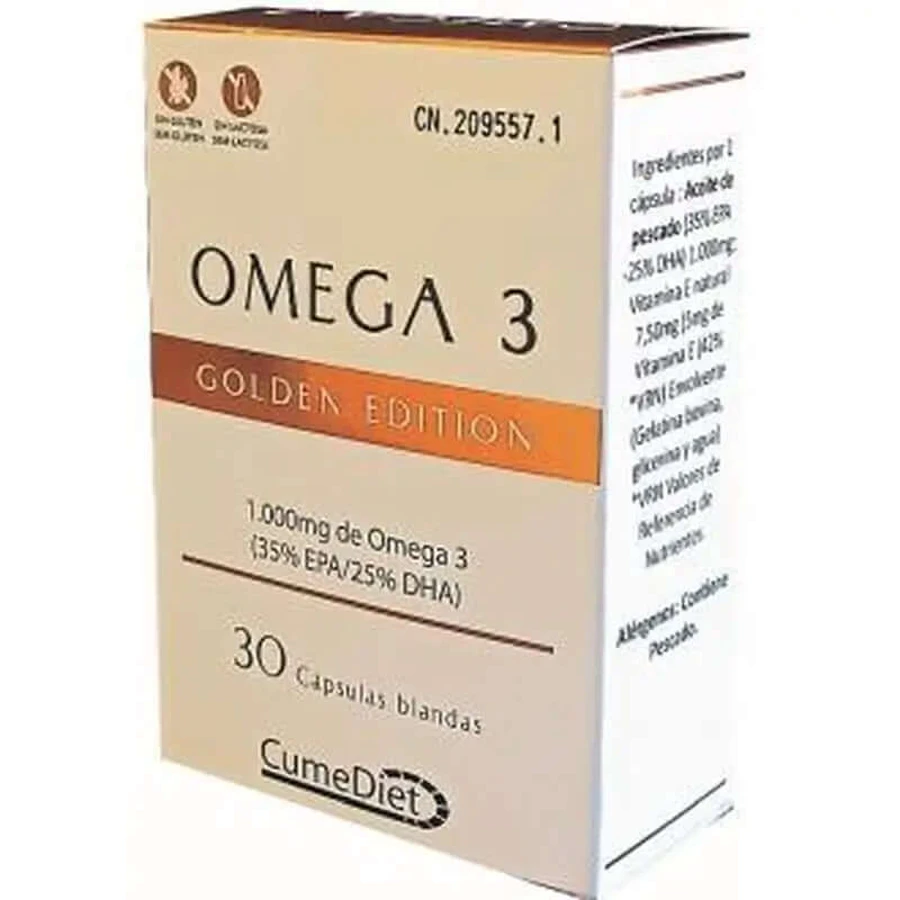 Cumediet Omega 3 Golden 30Perlen