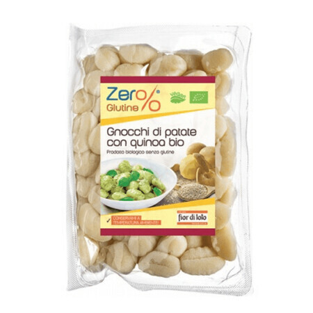 Gnocchi de pomme de terre et de quinoa sans gluten, 400g, Fior di Loto