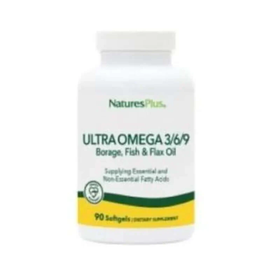 Natures Plus Ultra Omega 3-6-9, 90 perełek: ceny i cechy