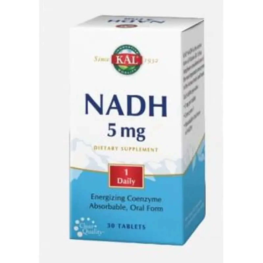 Solaray Nadh 5Mg. Enada 30 Tabletten Kal