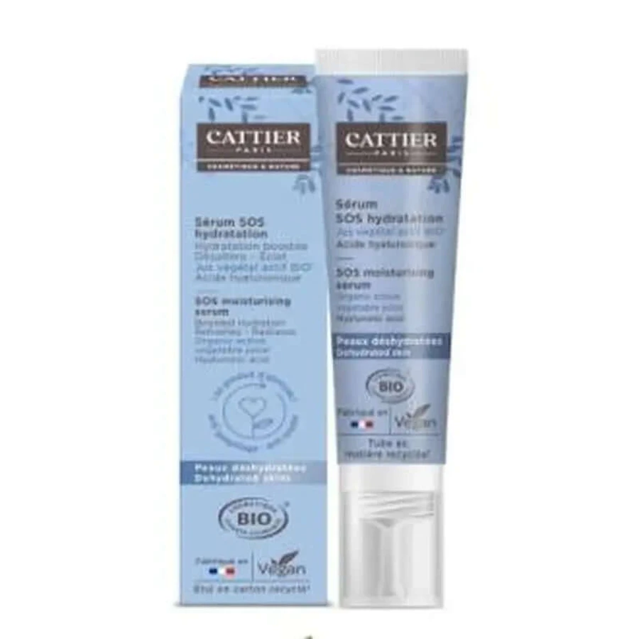 Cattier Sos Sérum Hydratant Visage, Cou et Décolleté 30Ml
