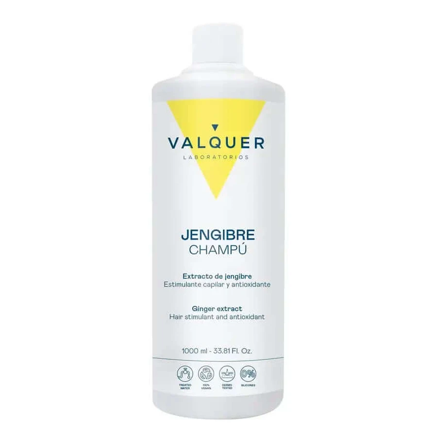 Valquer Ginger Strong Szampon Imbirowy - Przeciwłupieżowy, Rewitalizujący i Wzmacniający, 1 L: ceny i cechy