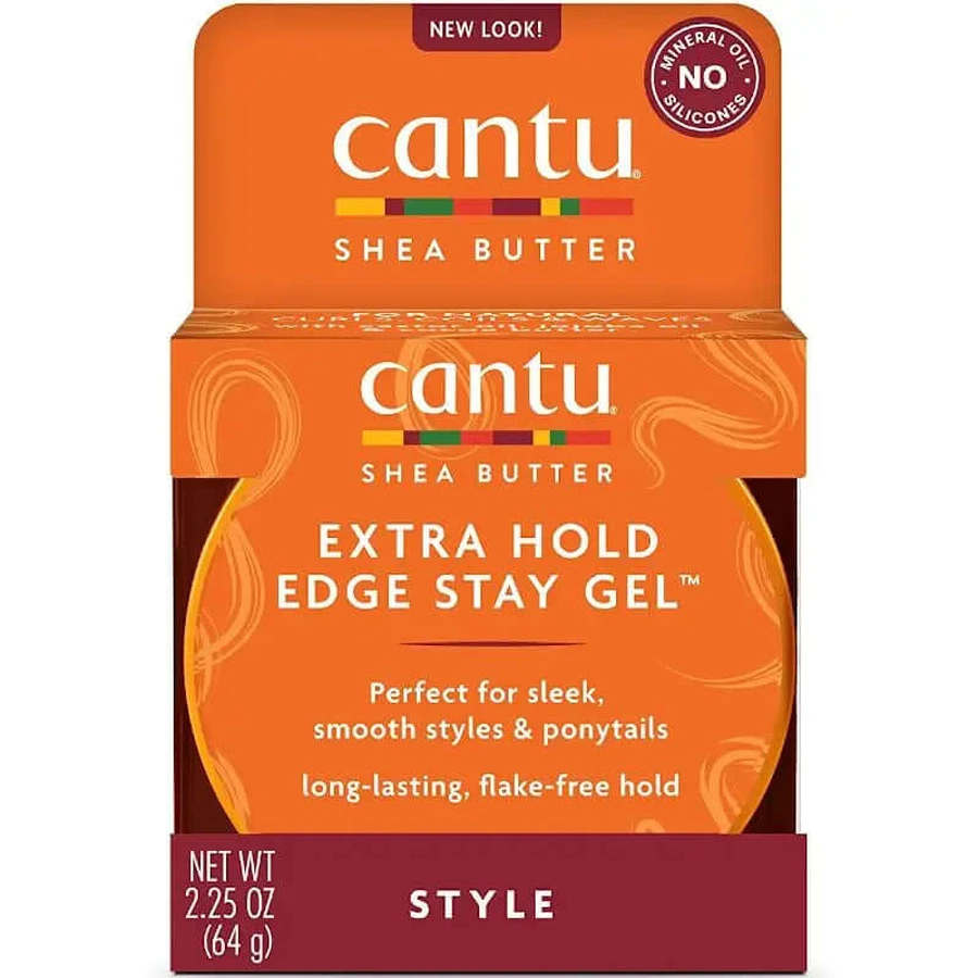 Cantu Sheaboter Natuurlijke Haarrand Blijven Gel 64G