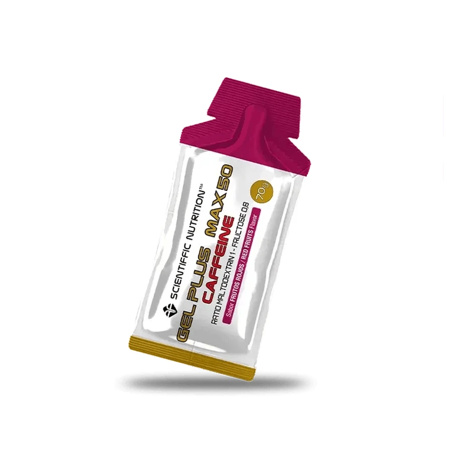 Scientiffic Nutrition Gel Plus Max 50 - Rote Früchte , 70 Gramm