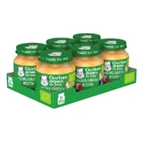 GERBER Pack Bio Apfel, Aprikose & Pfirsich Tarritos , 125g x 6 Stück