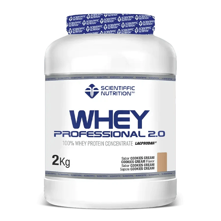 Scientiffic Nutrition Whey Professional 2.0 Biscuiți, 2 kg