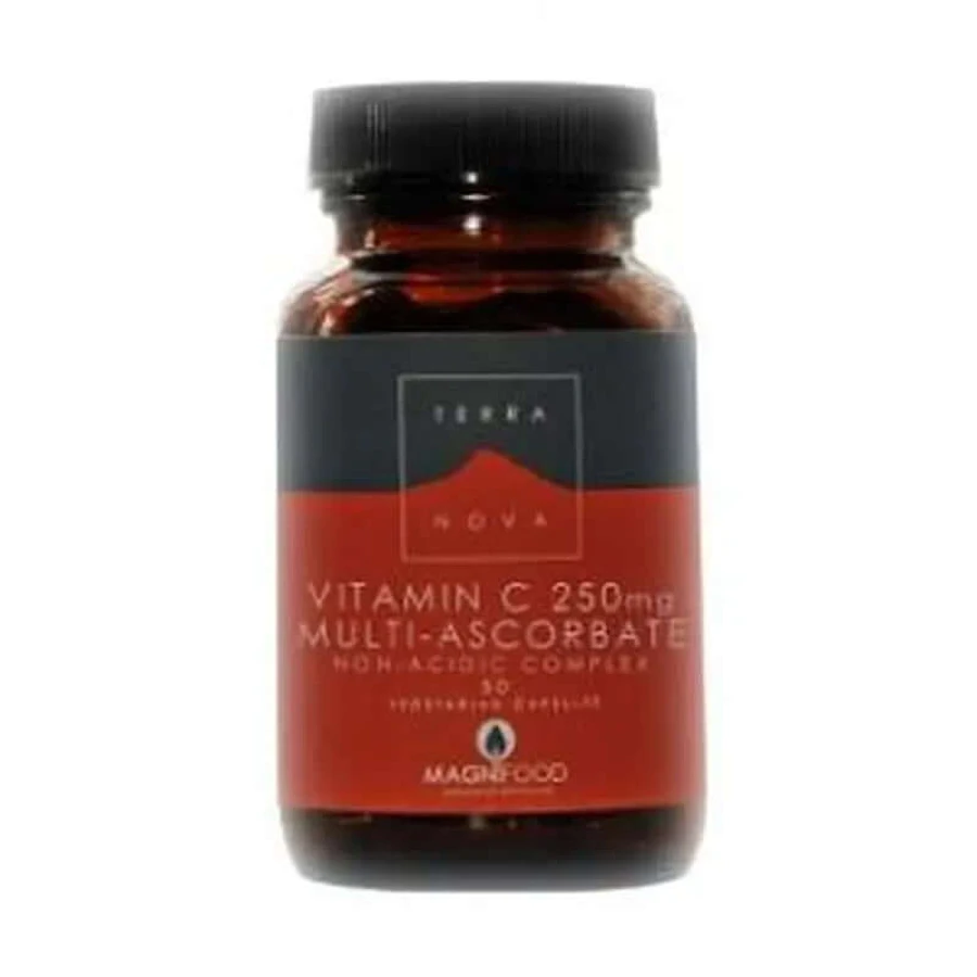 Terranova Vitamine C 250Mg. 100V Capsules
