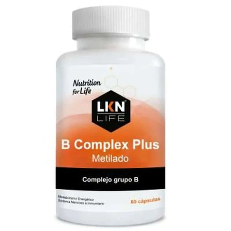 Lkn B Complex Plus Gemethyleerd 60V Capsules