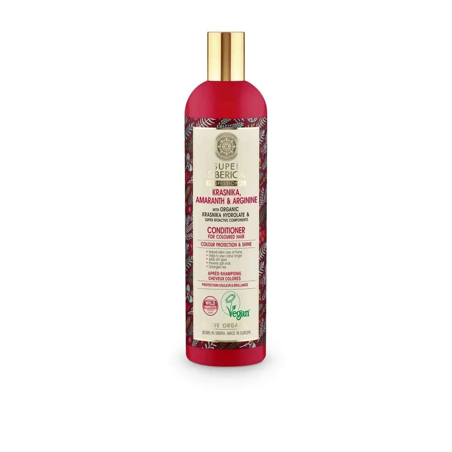 Balsam profesional pentru păr Kamchatka Blueberry, Amaranth & Arginine, pentru păr vopsit, 400Ml