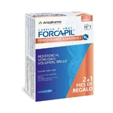 Arkopharma Forcapil Fortifying with Keratin 180 Capsules Arkopharma Pack 2+1