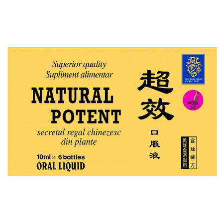 Natural Potent, 6 ampoules, Naturalia Diet