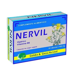 Golden Nervil , 60 capsule
