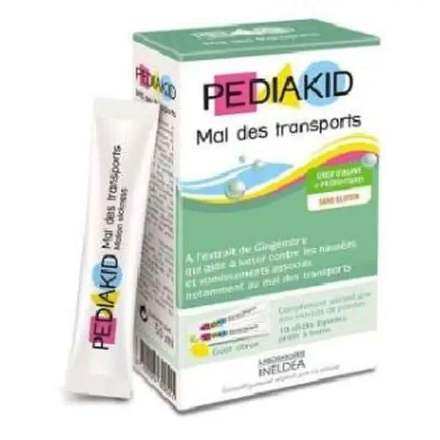 Ineldea Pediakid Choroba lokomocyjna (zawroty głowy) 10 sztyftów: ceny i cechy