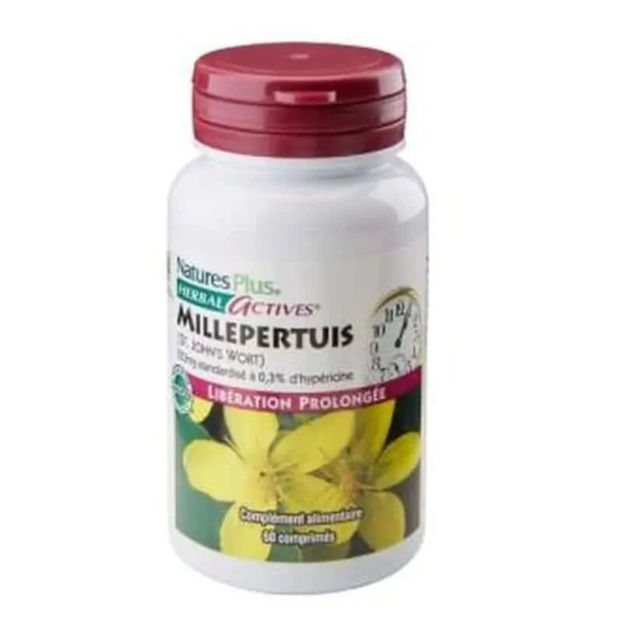 Natures Plus Hiperico, 60 Comprimidos
