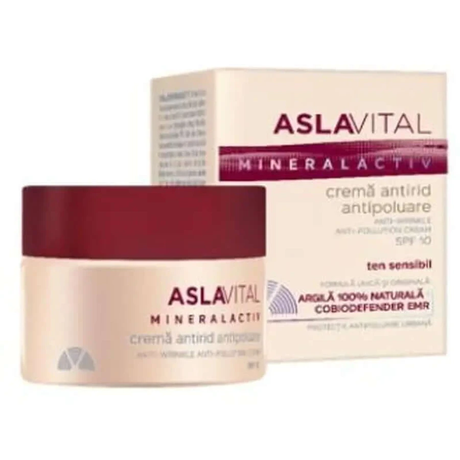 Asla Vital (Dra. Ana Aslan) Crema Antiarrugas-Anticontaminacion Fps10 50Ml