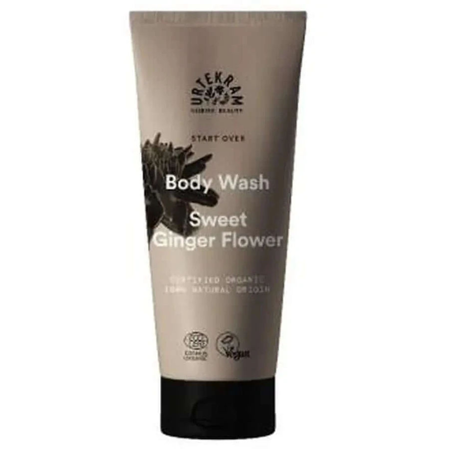 Urtekram Gel de baie cu ghimbir dulce 200Ml. Eco Vegan