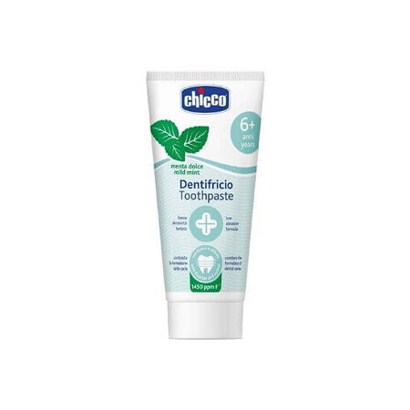 Dentifrice fluoré à la menthe, 50 ml, 6 ans et +, Chicco