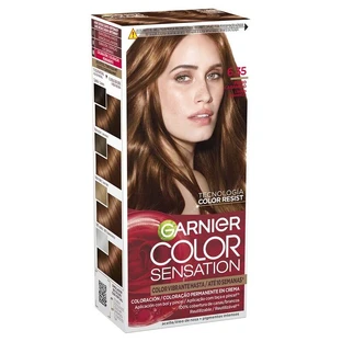 Garnier Color Sensation Kremowa trwała farba do włosów 6.35 Karmelowy Blond
