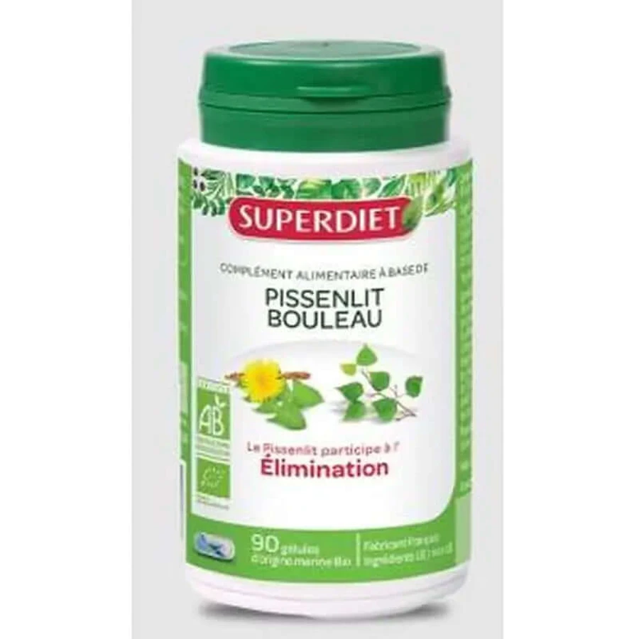 Superdieet Paardebloem + Berk 90 Bio Capsules