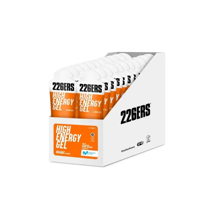 226Ers High Energy Gel Energy Gel Orange Bcaa, 24x76 g: ceny i cechy