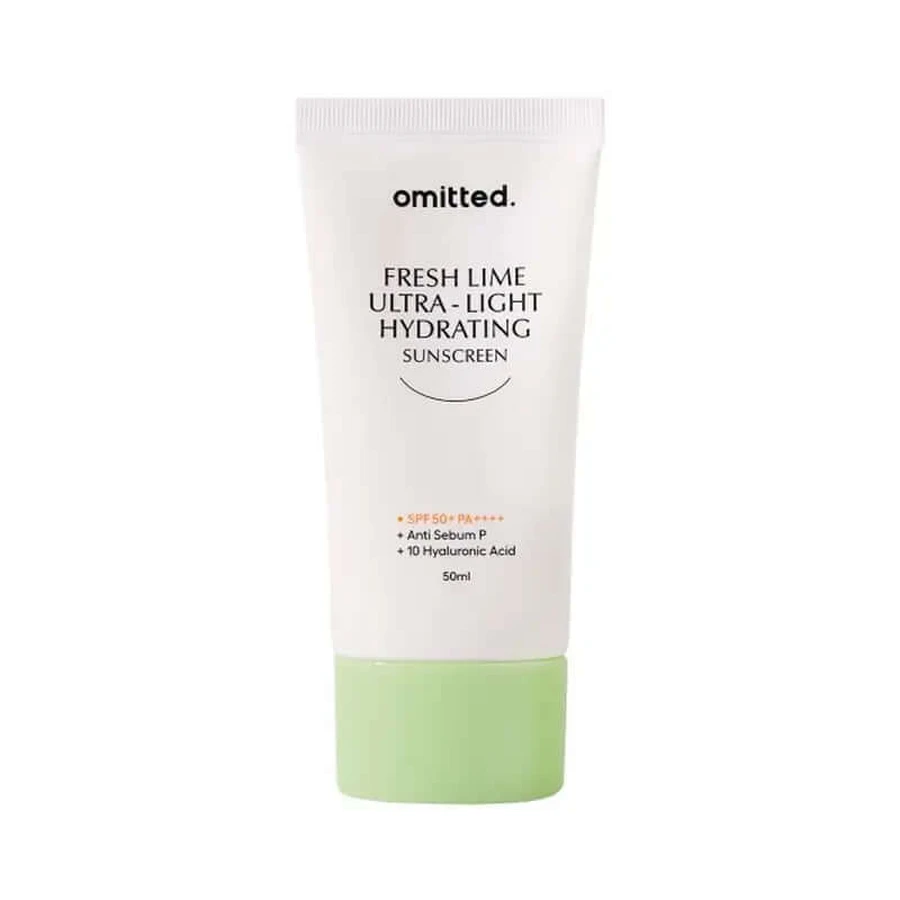 Omitted Fresh Lime Ultra Lekki i nawilżający krem przeciwsłoneczny , 50 gr: ceny i cechy