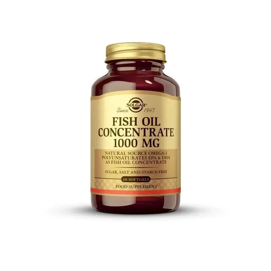 Solgar Fish Oil Concentrate, 60 Capsules