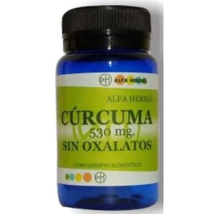 Alpha Herbal Curcuma Senza Ossalati 530 60 Capsule