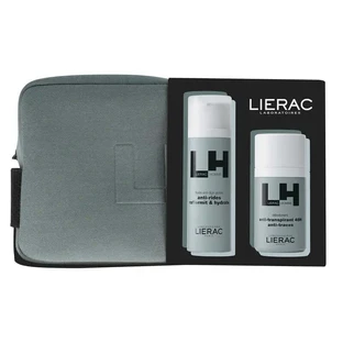 Lierac Homme Global Anti-Aging Fluid + Dezodorant do klatki piersiowej, 50+50ml