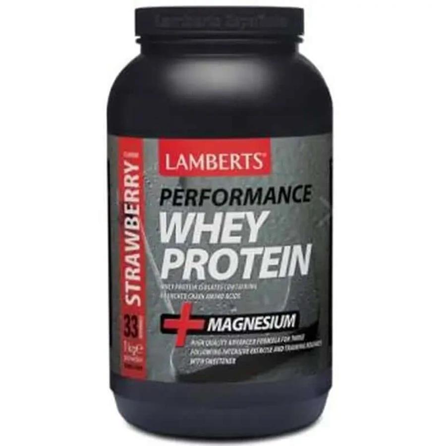 Lamberts Whey Protein Arôme Fraise 1Kg