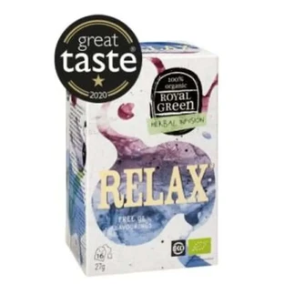 Royal Green Relax 16infusies. Bio