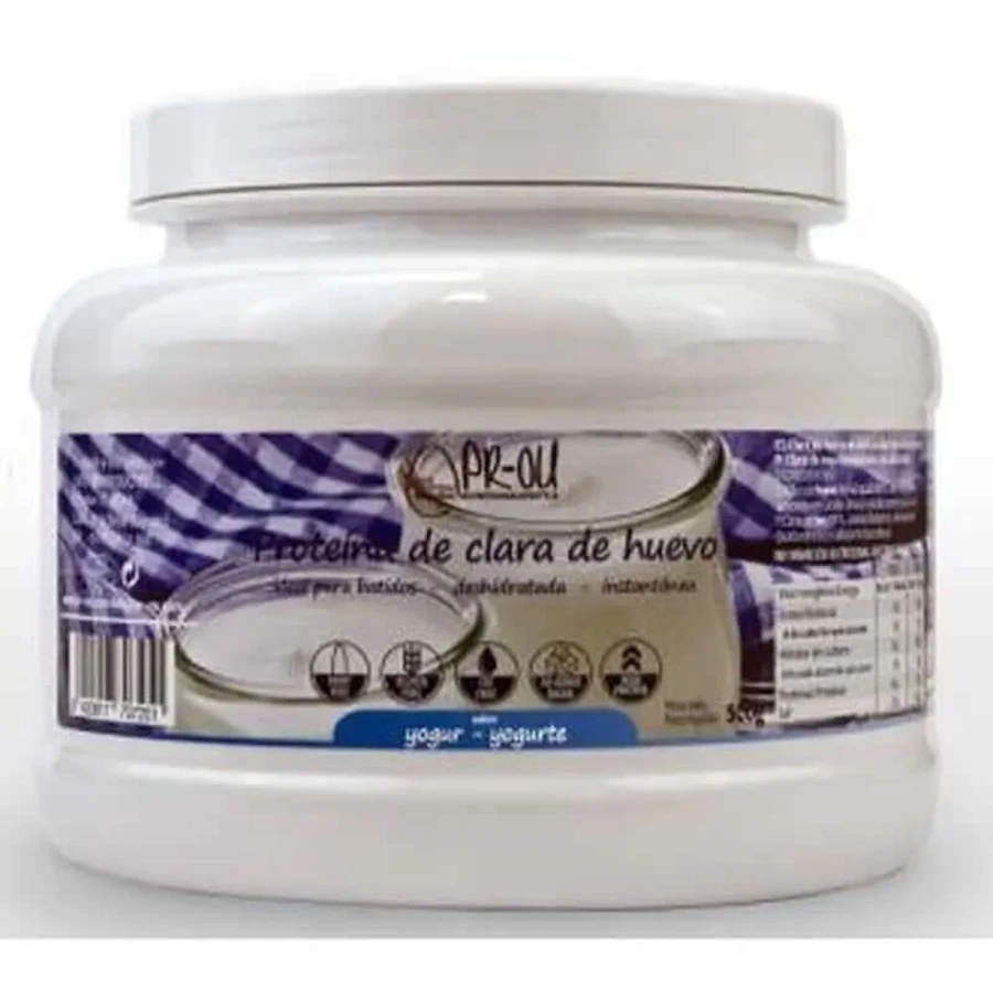 Pr-Ou Clara De Huevo Sabor Yogur 500Gr. Sg