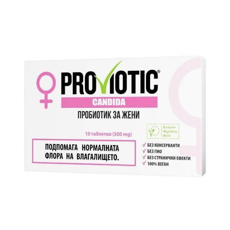 Proviotic Candida, 10 tabletten, Esvida