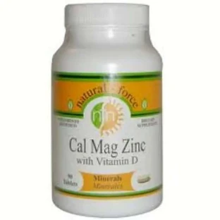 Nutri-Force Cal Mag Zinc (Calcium-Magnesium-Zinc-Vit.D) 90 Tablets