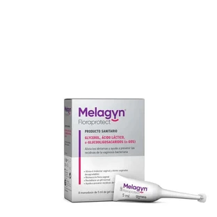 Melagyn Floraprotec żel dopochwowy 8 pojedynczych dawek x 5 ml