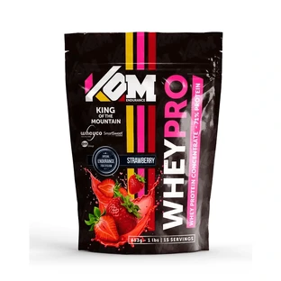 Kom Endurance Proteins Sports Nutrition, sachet de protéines de lactosérum 453 g goût fraise