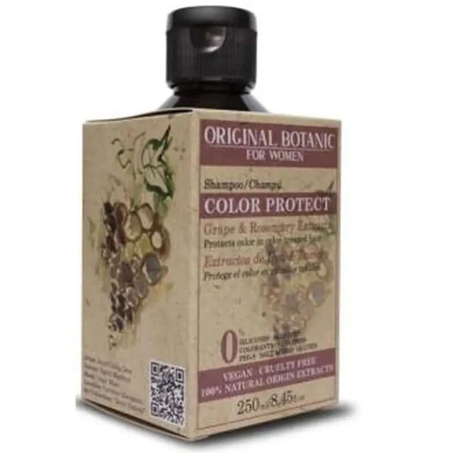 Original Botanic Color Protect Women Șampon pentru păr vopsit 250Ml
