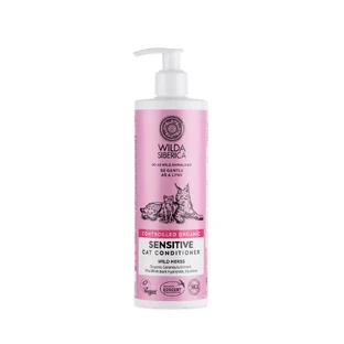 Organic Shop Sensitive Conditionneur pour chats, 400 Ml