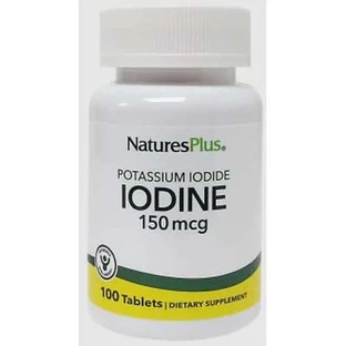 Natures Plus Kaliumjodium, 100 tabletten