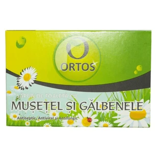 Zeep met kamille en goudsbloem, 100 g, Ortos