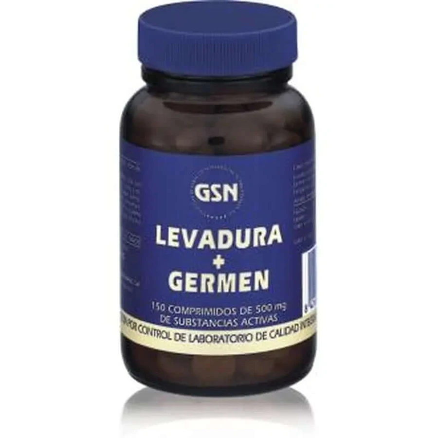 Gsn Yeast+Germ 150 tabletek 500 Mg: ceny i cechy