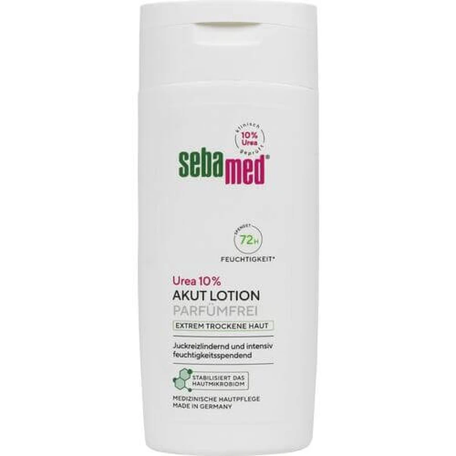 SEBAMED Acute Lotion Urea 10% geurvrij 200 ml