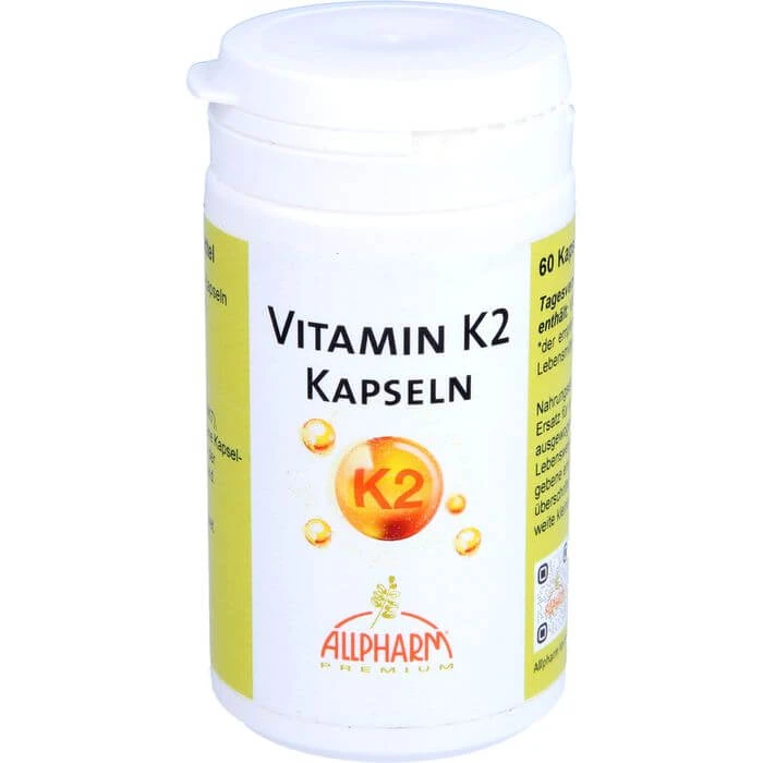 VITAMINE K2 MK7 Allpharm Premium 100 µg Capsules 60 Capsules