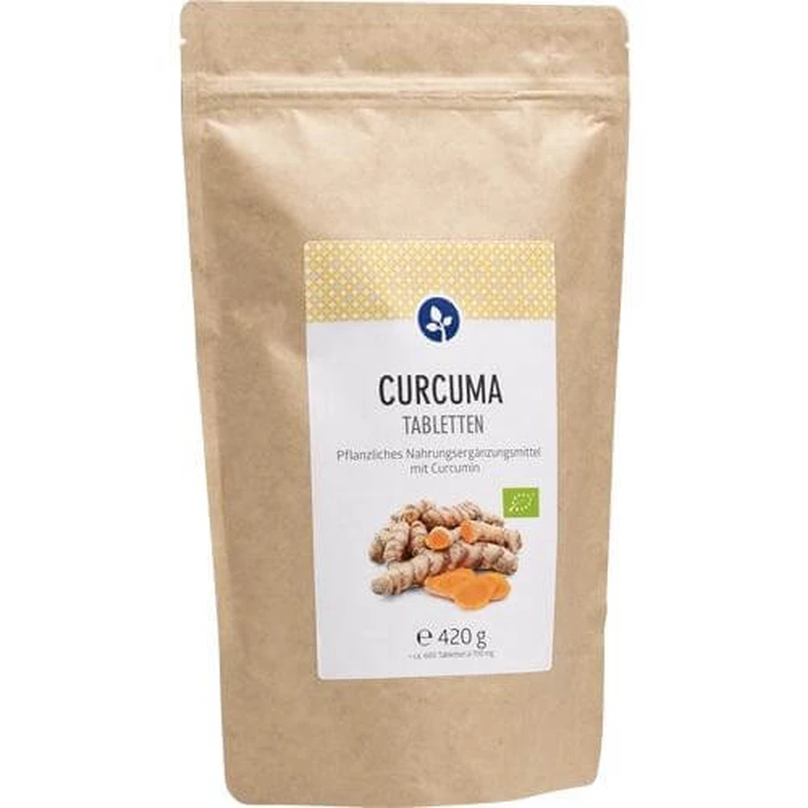 CURCUMA 600 mg biologische tabletten 600 st.
