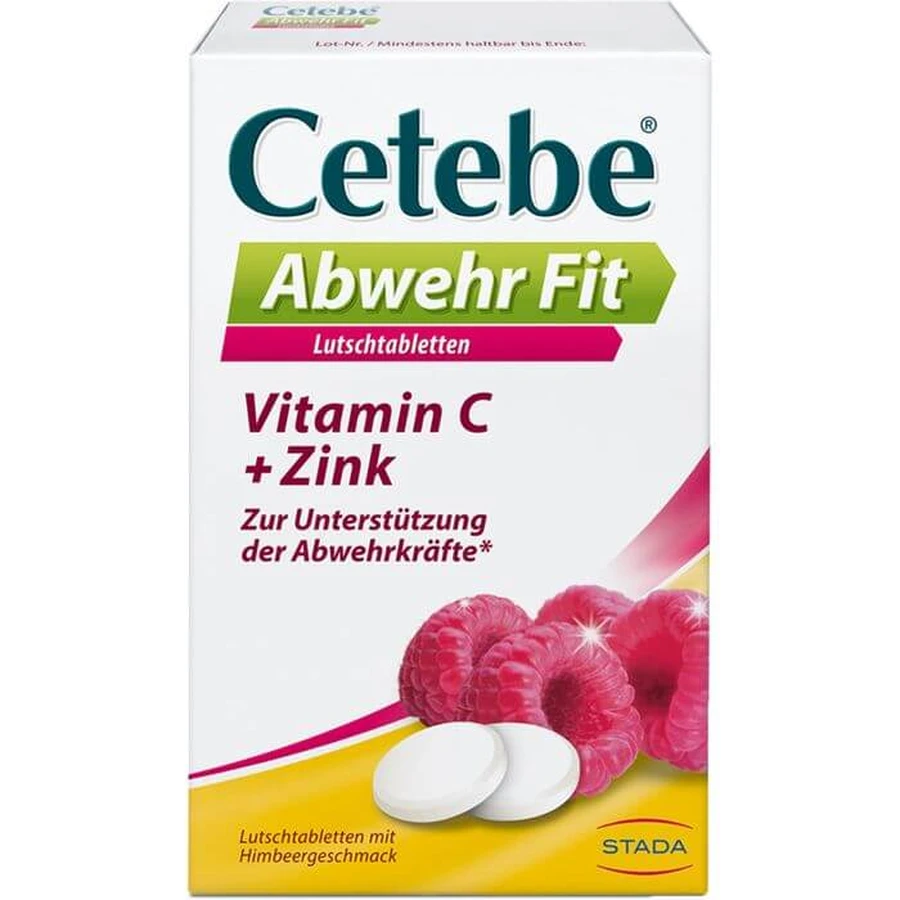 CETEBE Defense Fit zuigtabletten 20 stuks.